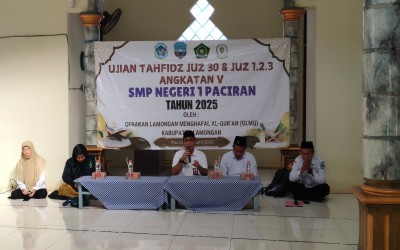 UJIAN TAHFIDZUL QUR’AN MENJADI AJANG PENGUATAN KARAKTER RELIGIUS SISWA